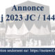 Annonce importante pour le Hajj 2023 JC / 1443 H