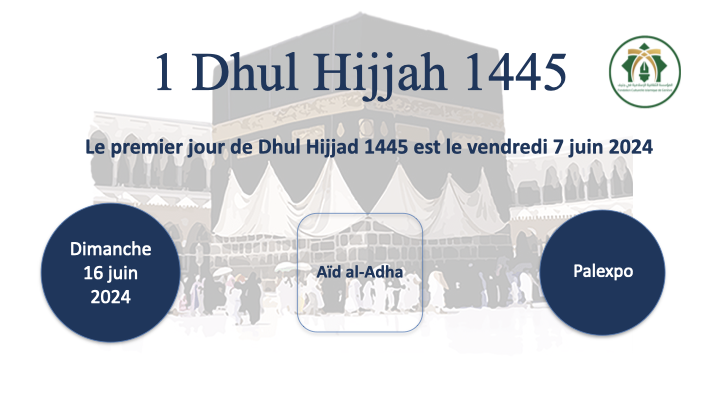 1 Dhul Hijjah 1445 – vendredi 7 juin 2024
