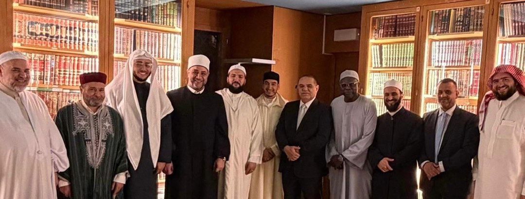 Un iftar de Ramadan en l’honneur des Imams du taraweeh invités pour le mois béni de Ramadan.