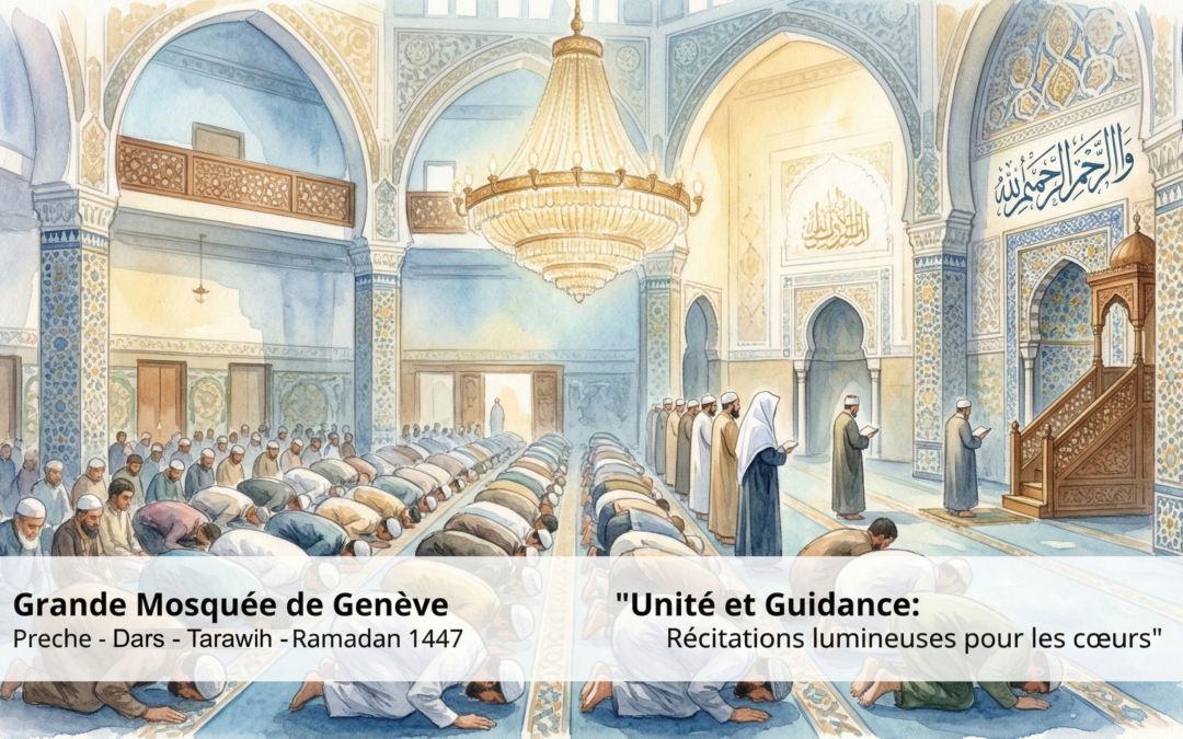 La Grande Mosquée de Genève s&rsquo;illumine durant le Ramadan 1447